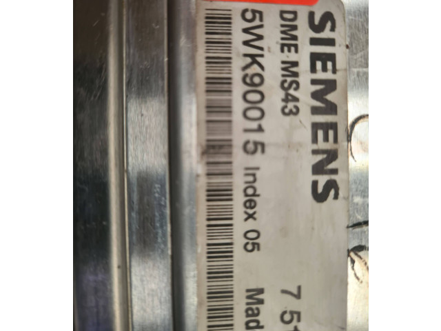 Řídící jednotka 5WK90015, DMEMS43   BMW X5 E53 2000
