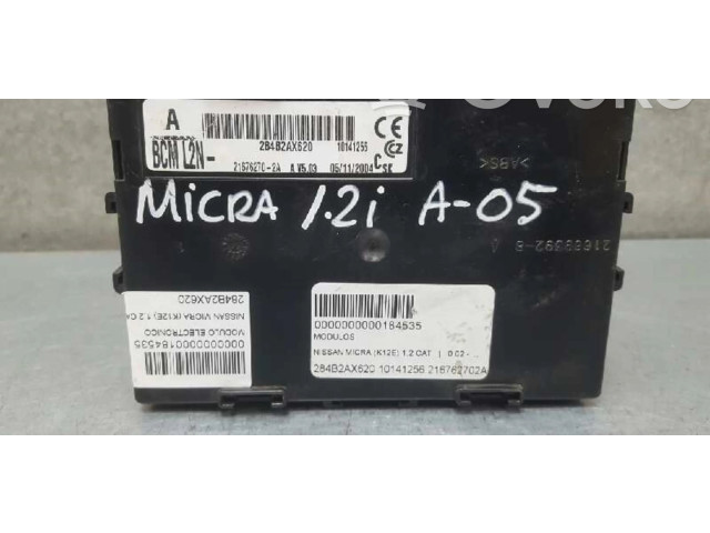 Řídící jednotka 284B2AX620   Nissan Micra 