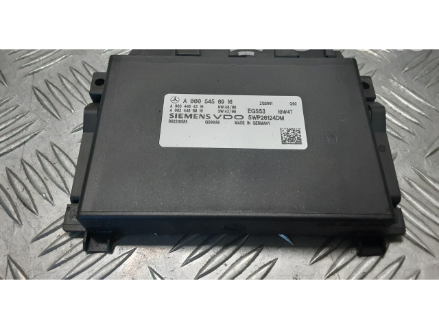 Блок управления коробкой передач A0005456916, 5WP20124DM   Mercedes-Benz E W212