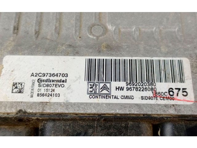 Řídící jednotka 9692020380   Mitsubishi ASX 2015