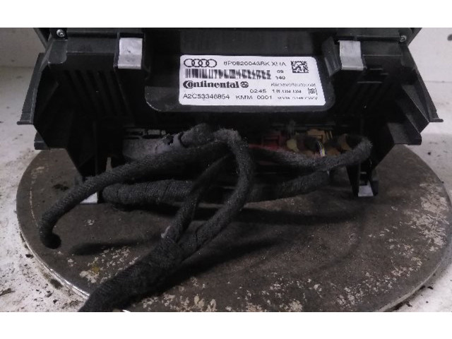 Блок управления климат-контролем 8P0820043BMXHA, 8P0820043BMXHA   Audi RS3 8PA