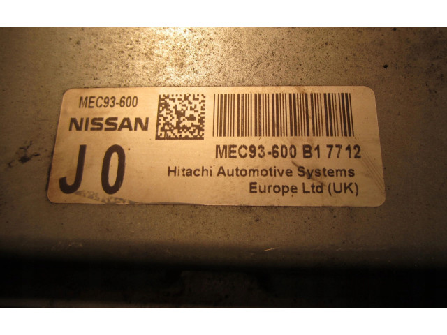Řídící jednotka MEC93-600, MEC93-600   Nissan Qashqai 
