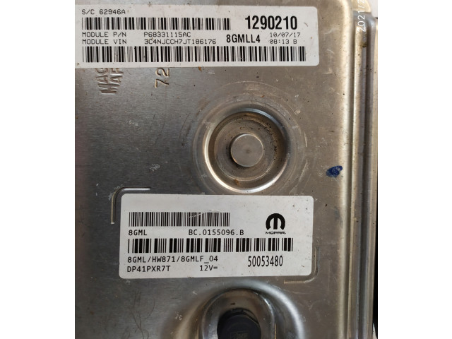 Řídící jednotka 0281034646, P68335084AA   Jeep Cherokee 2021