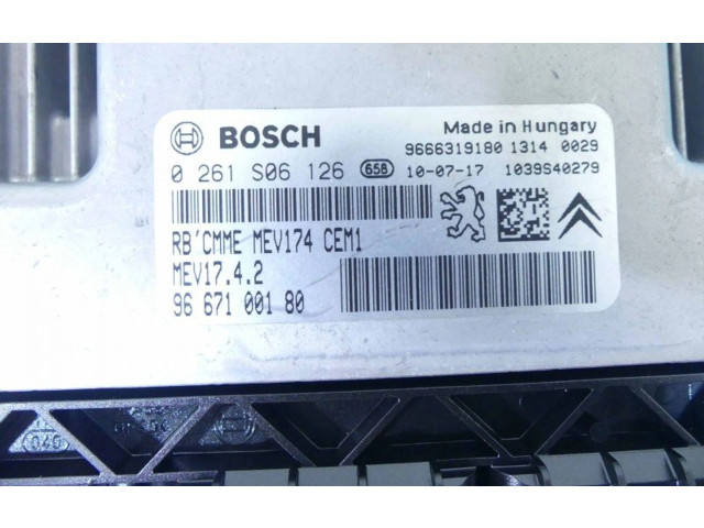 Řídící jednotka 0261S06126, IMPRK1336001   Citroen C3 Picasso 2010