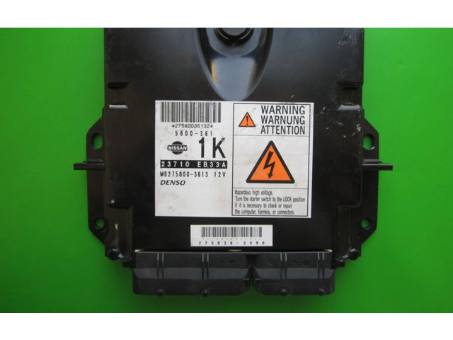 Řídící jednotka 23710EB33A, MB275800-3613   Nissan Navara D40 2006