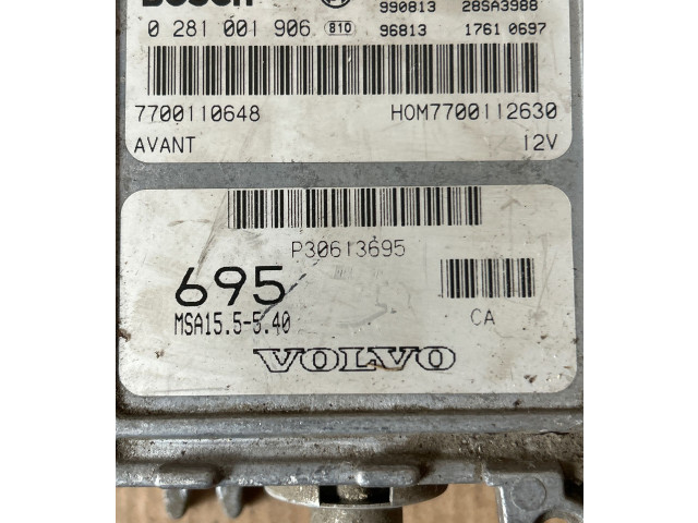 Řídící jednotka 7700110648, MSA155540   Volvo S40, V40 1999