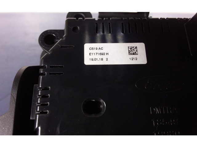 Блок управления климат-контролем JX7T-19980-AD, JX7T-19980-AD   Ford Focus