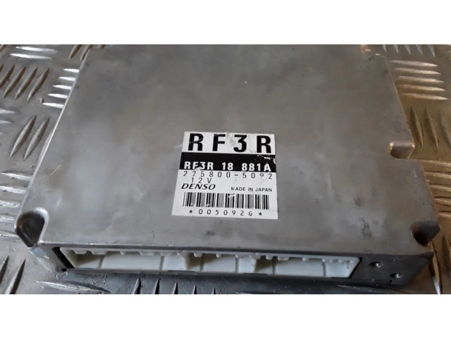 Блок управления двигателя 2758005092, RF3R18881A   Mazda 626