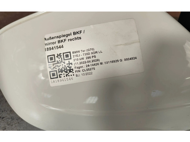 Zpětné zrcátko  BMW 7 G70 2023  5A356C8  