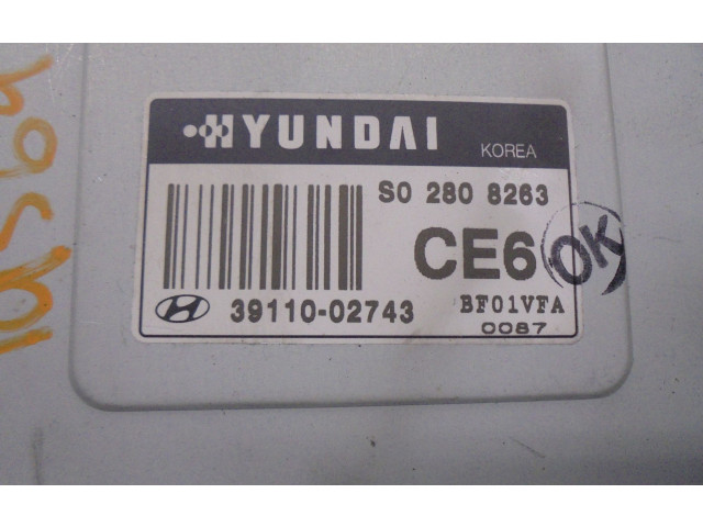 Блок управления двигателя 3911002743   Hyundai Atos Prime