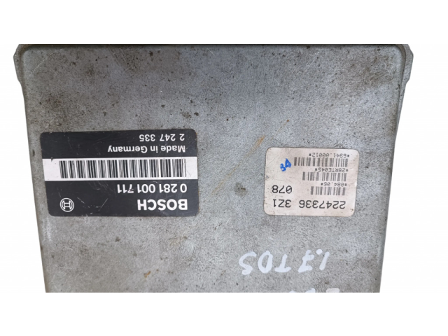 Řídící jednotka 22473363Z1, 0281001711   BMW 3 E36 1999