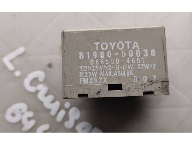   Pojistková skříňka 8198050030   Toyota Land Cruiser (J120) 2007
