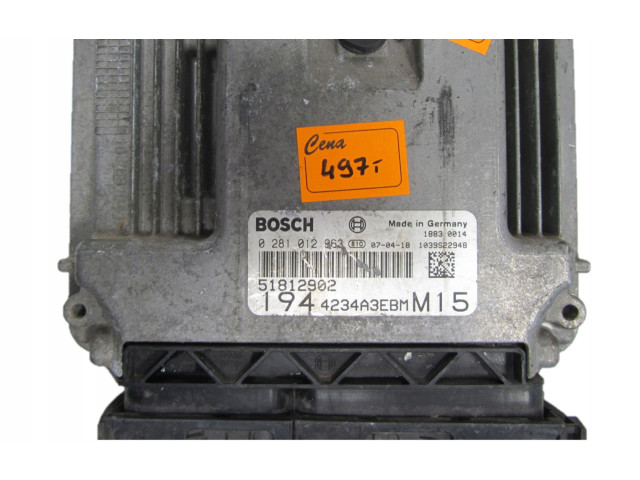 Řídící jednotka 0281012963   Fiat Croma 2006