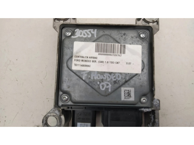 Блок подушек безопасности 7S7T14B056AC, 0285010157   Ford Mondeo MK IV