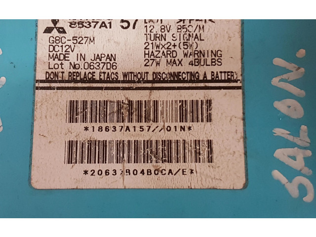   Pojistková skříňka 8637A157, 18637A157   Mitsubishi Pajero 2007