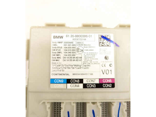 Řídící jednotka 8489465, 8800386   BMW 7 G11 G12 2018