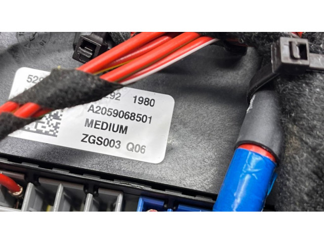   Pojistková skříňka A2059068501   Mercedes-Benz C W205 2016