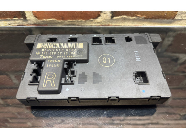 Блок управления 1718205226, 00404880   Mercedes-Benz SLK R171