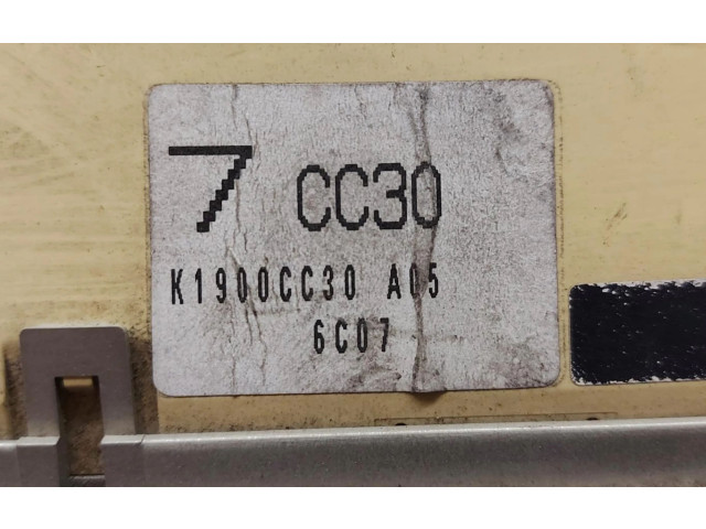 Блок управления климат-контролем K1900CC30   Mazda 5