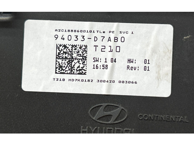 Přístrojová deska  Hyundai Tucson TL 2020 94033D7AB0  
