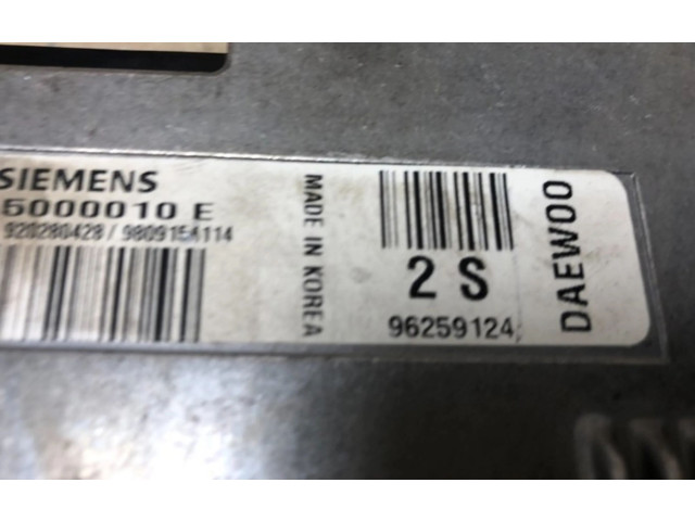 Подушка безопасности в сиденье 96259124, 96259124   Daewoo Matiz