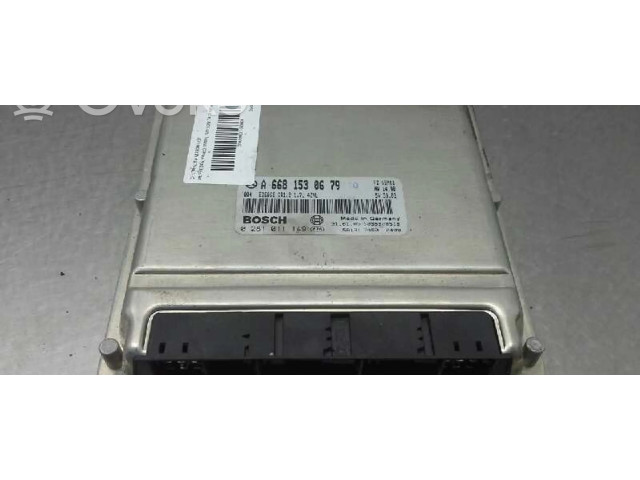 Řídící jednotka 6681530679, 0281011149   Mercedes-Benz Vaneo W414 2005