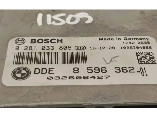Řídící jednotka 8596362, 0281033806   BMW 2 F46 2006