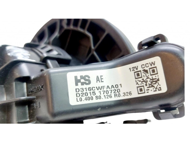 Вентилятор печки    D316CWFAA01   Hyundai Ioniq