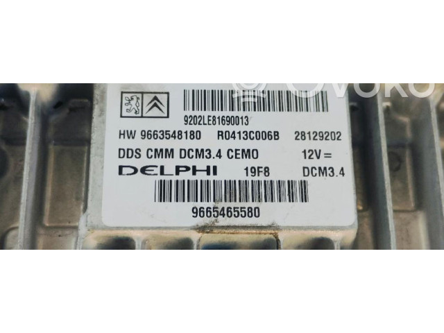 Řídící jednotka 9665465580   Peugeot 407 2004