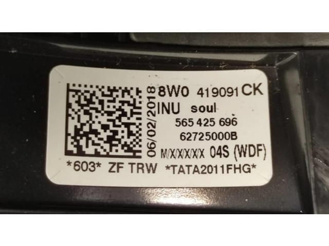 Volant Audi A3 S3 8V 2017 8W0419091CK, 565425696  