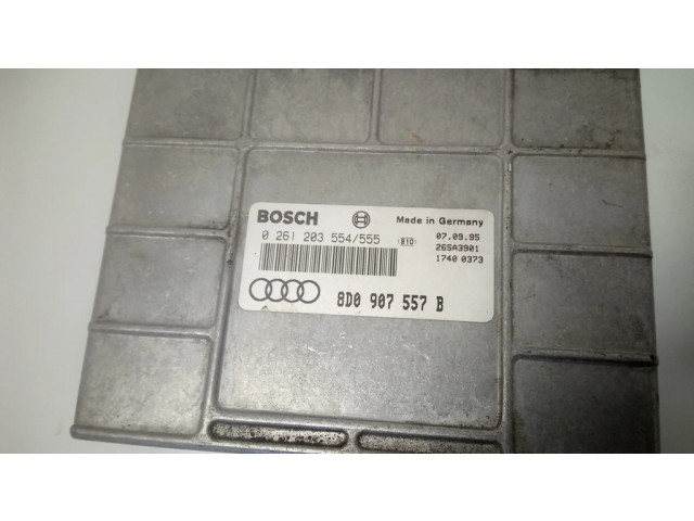 Блок управления двигателя 8D0907557B, 0261203554   Audi A4 S4 B5 8D