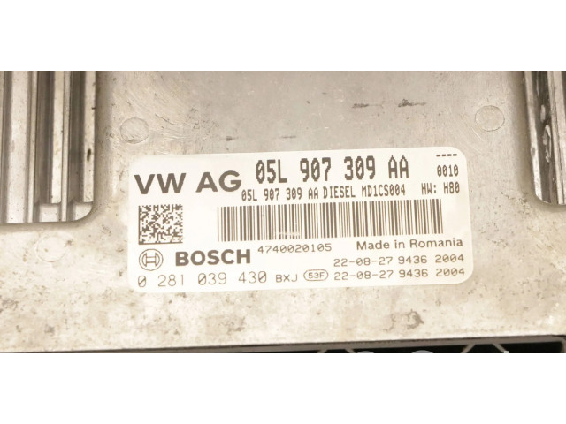 Řídící jednotka 05L907309AA, 0281039430   Audi A3 8Y 2022
