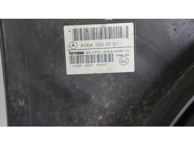 Электрический вентилятор радиаторов A1645000493, 1645000493   Mercedes-Benz R W251      