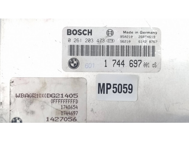 Řídící jednotka 1744697, 0261203473   BMW 5 E39 2002