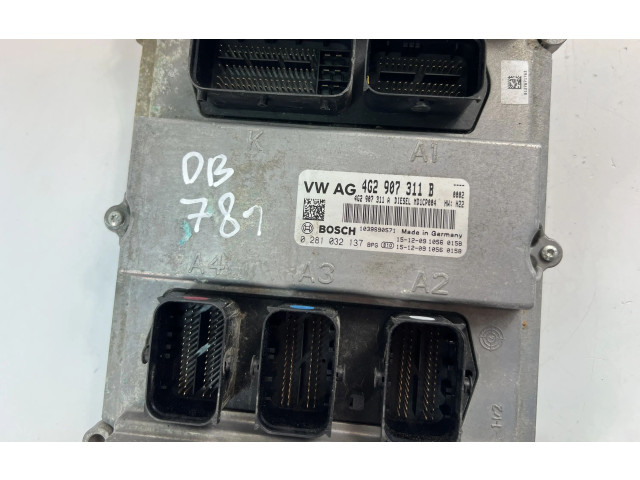 Řídící jednotka 4G2907311B, 0281032137   Audi A6 S6 C7 4G 2017