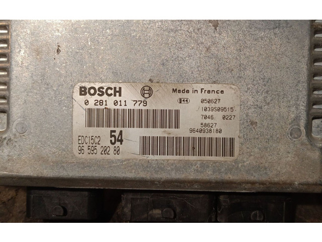 Řídící jednotka 9659520280, 0281011779BOSCH   Peugeot 807 2005