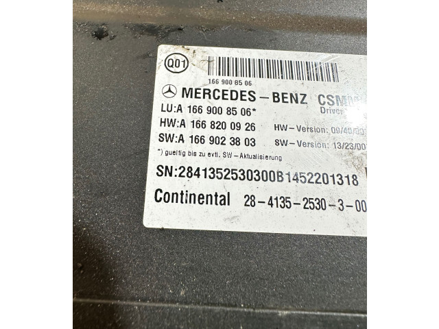 Модуль управления сидением A1668200926, A1669023803   Mercedes-Benz GL X166