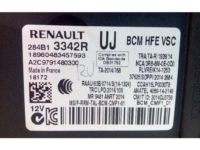Модуль управления BSM 284B13342R, A2C9791480300   Renault Kadjar    