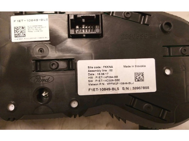 Přístrojová deska  Ford Focus C-MAX 2017 VPFMGF10849BLJ, 2380535  