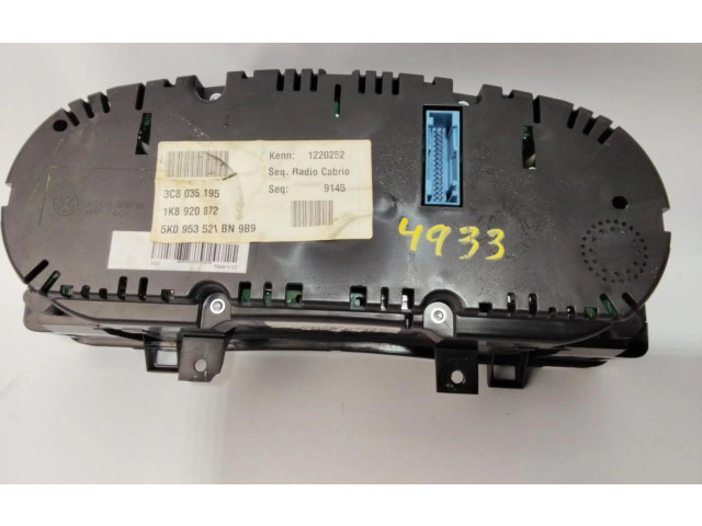 Панель приборов 5K0953521BN   Volkswagen Scirocco       
