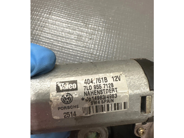 Моторчик заднего дворника 7L0955712B, 404761B    Volkswagen Touareg I