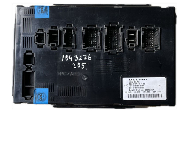   Pojistková skříňka A1645407862, A1645456932   Mercedes-Benz ML W164 2010