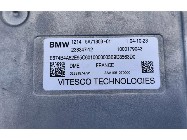 Блок управления двигателем Блок управления 12145A71303, DME940   BMW iX