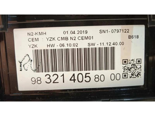 Панель приборов 9832140580   Citroen C3       