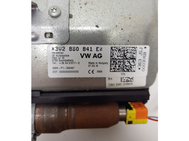 Подушка безопасности для колен 3V2880841E   Skoda Superb B8 (3V)