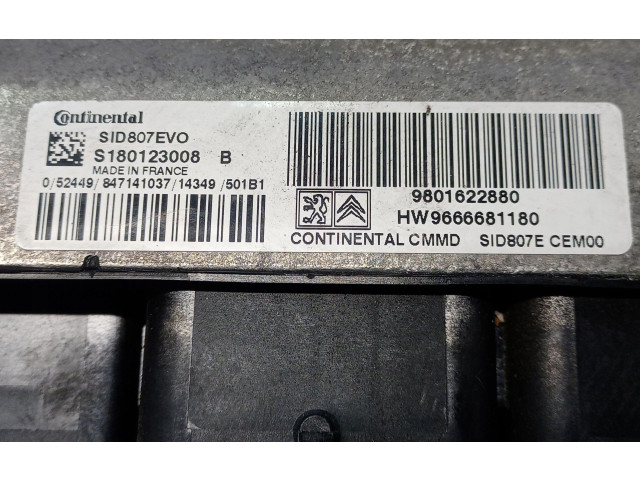 Řídící jednotka 9801622880   Peugeot 407 2008