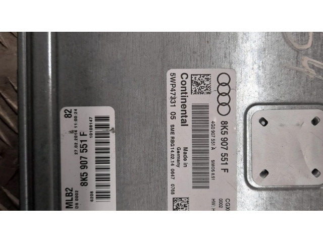 Řídící jednotka 8K5907551F   Audi A4 S4 B8 8K 2014