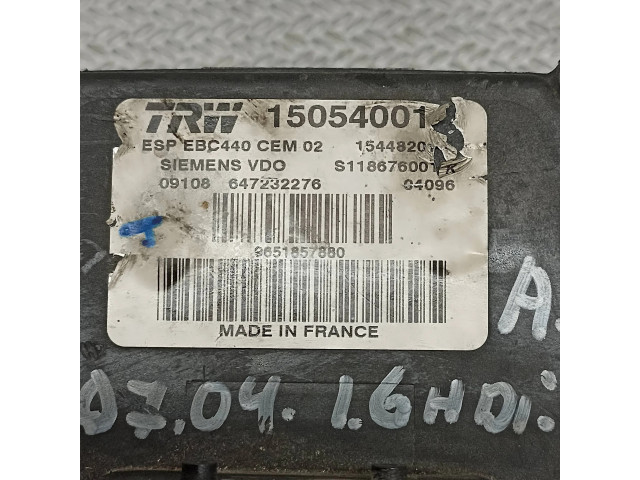 Jednotka ABS 15054001, 647232276   Peugeot 407 2006
