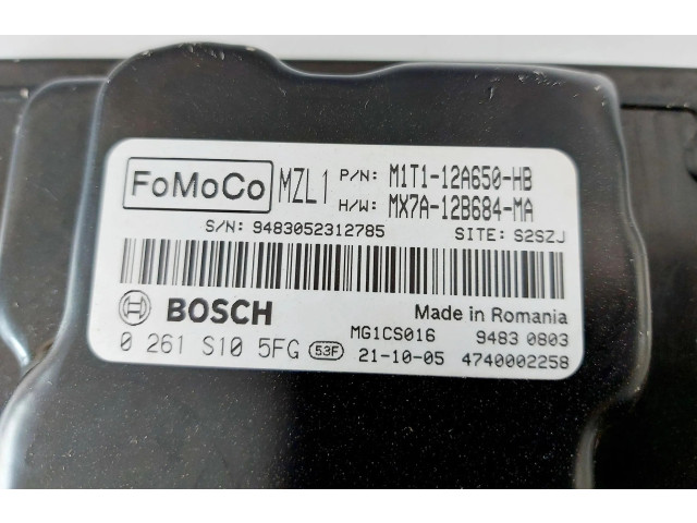 Блок управления двигателем Блок управления M1T1-12A650-HB   Ford Puma