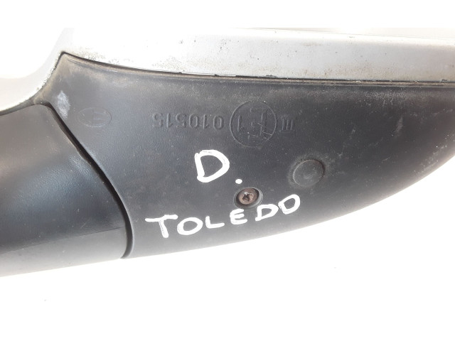 Zpětné zrcátko pravé Seat Toledo II (1M) 2001  E1010515, 1M0857934A  